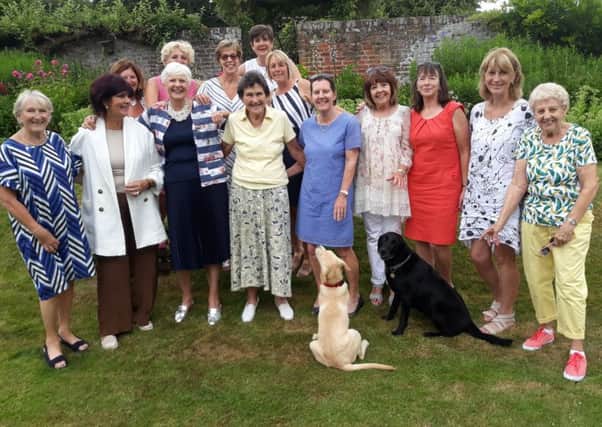 The fundraising garden party made £400 for Melton Tennis Club's court resurfacing funds EMN-191022-174508002