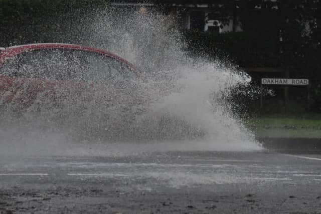 Flooding at Langham this week EMN-191029-094141001