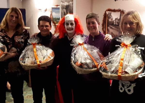 The winning No Bones team with lady captain Nancy Denny (centre) EMN-191029-131555002