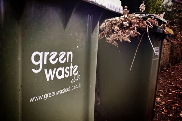 Residents have to pay to have green waste collected from their homes EMN-191029-135839001