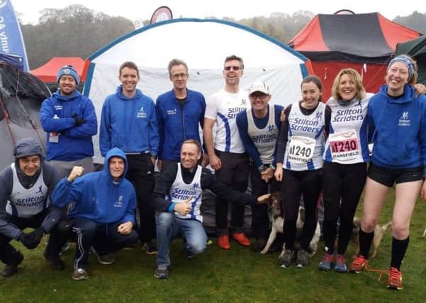 The Stilton Striders squad at the English National Cross Country Relays EMN-190511-100932002