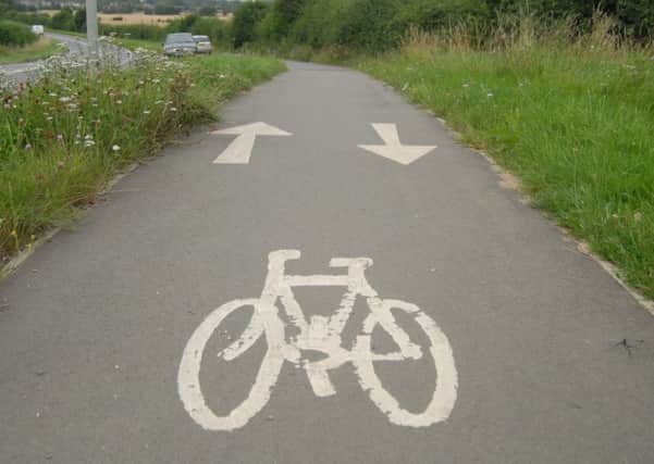Photo: MSMP210812-024ow
Cycle path on the A6121 road at Ryhall. File picture.