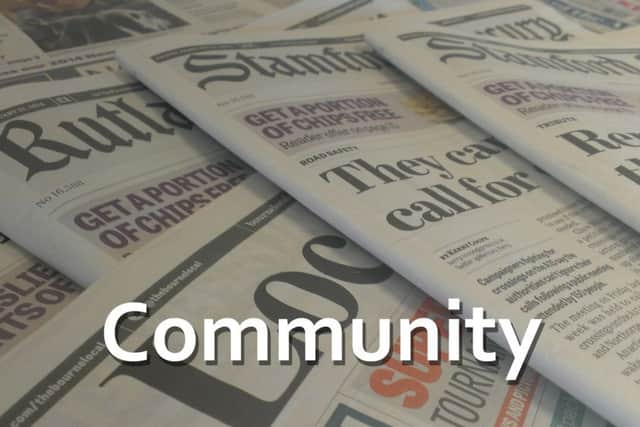 Community news.