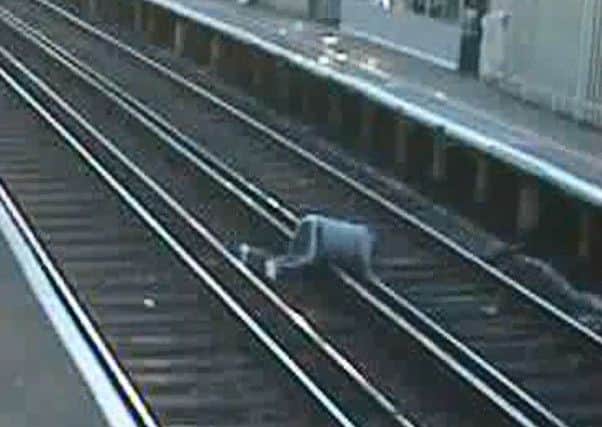 CCTV released as part of Network Rail's No Going Back safety campaign EMN-150515-160400001