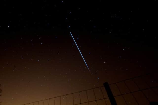 ISS in the night sky. Photo: Paul Williams, flickr.com/photos/pcw