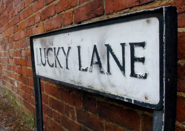 You're lucky if your street name ends in Lane new research finds ENGNNL00120131005131435