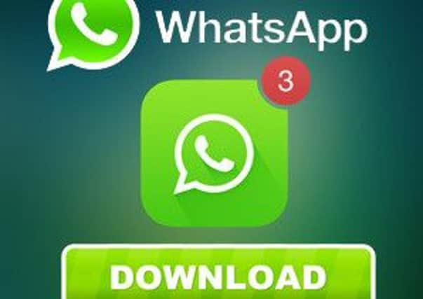 WhatsApp messaging service
