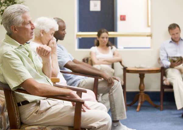 Doctors' waiting room