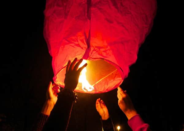 Sky Lantern warning