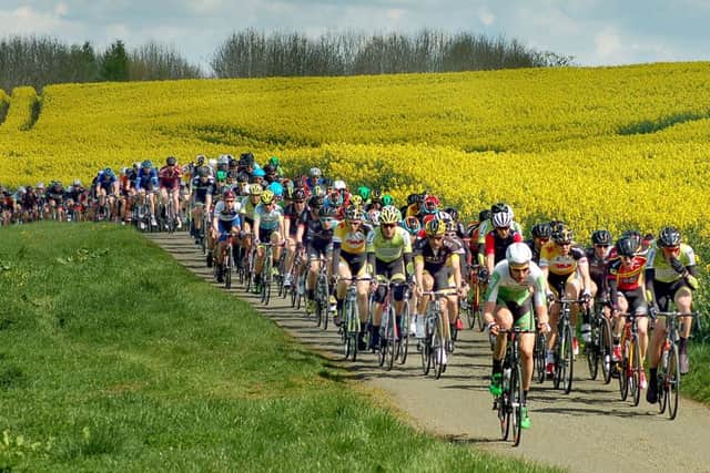 CiCLE Classic passes along Stygate Lane, near Pickwell EMN-150429-123218002