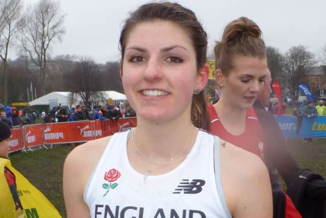 Mari Smith makes her senior England debut at the 2016 Great Edinburgh International Cross Country EMN-160113-091004002