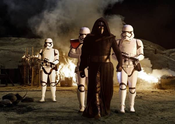 Star Wars: The Force Awakens 
PHOTO: PA Photo/ucasfilm Ltd