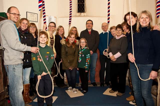 Ab Kettleby bellringers
PHOTO: Supplied