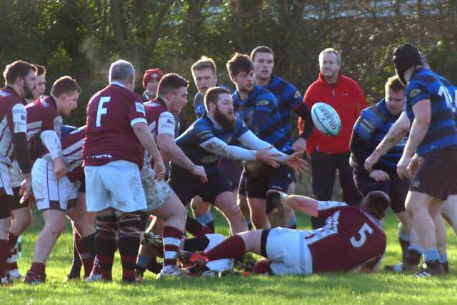 Action from Melton 3rd XV versus Syston Select XV EMN-160119-090959002