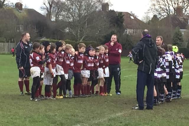Melton Under 10s line up at Stamford EMN-160126-123218002