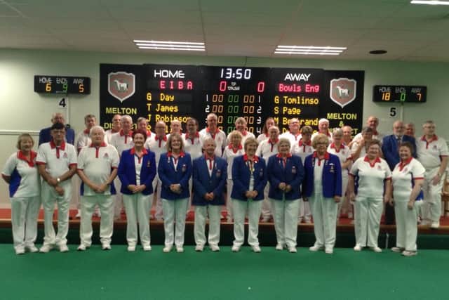 The Bowls England team at Melton IBC EMN-160126-183816002