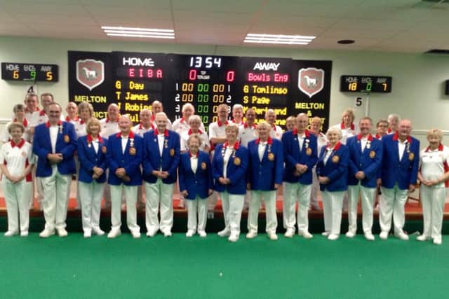 The EIBA team with Melton IBC member and national president Jenny McConnell seventh from the right in the front row EMN-160126-183830002