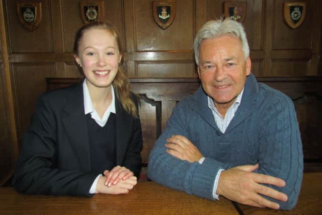 Abi Lovering meets the Right Honourable Sir Alan Duncan
PHOTO: Supplied