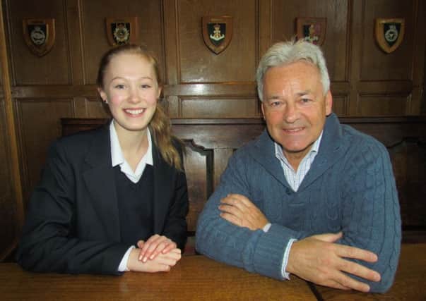 Abi Lovering meets the Right Honourable Sir Alan Duncan 
PHOTO: Supplied