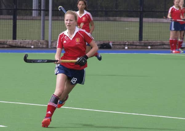 Ratcliffe College pupil Olivia Back was invited to train with the England under 18s squad EMN-160202-180023002