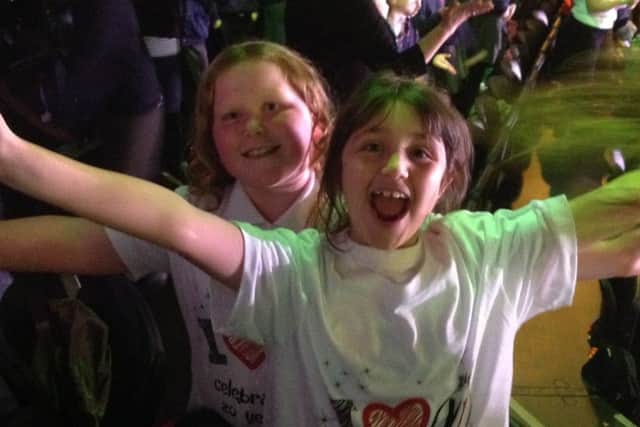 Some of the pupils from Swallowdale Primary School perform in the Young Voices concert PHOTO: Supplied