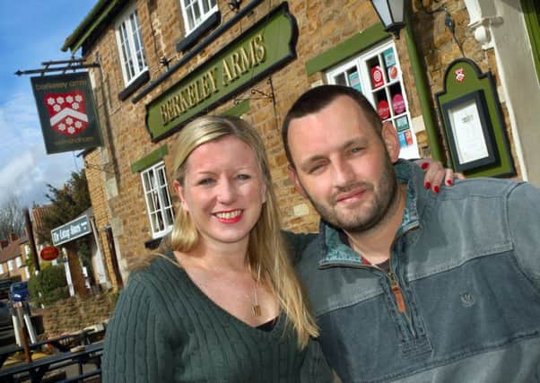 Louise and Neil Hitchen of the Berkeley Arms in Wymondham PHOTO: Tim Williams