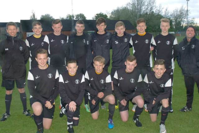 Syston Town won the Melton Charity Cup with a 3-2 victory over Barrow Town EMN-160302-101500002