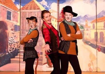 Some of the Whissendine Stars cast in Puss in Boots  PHOTO: Supplied