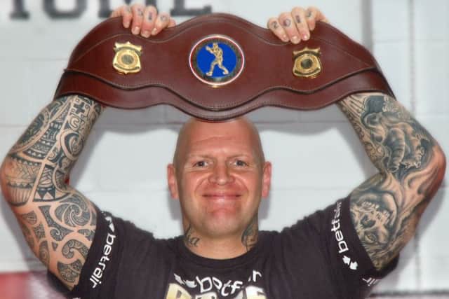 Butlin is the reigning Midlands heavyweight champion EMN-161002-110900002