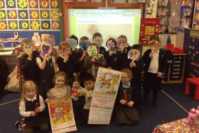 Children at Swallowdale have been celebrating Chinese New Year PHOTO: Supplied