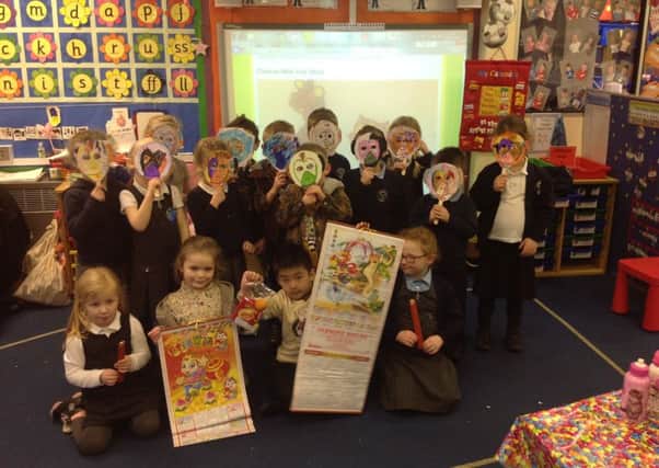 Children at Swallowdale have been celebrating Chinese New Year PHOTO: Supplied