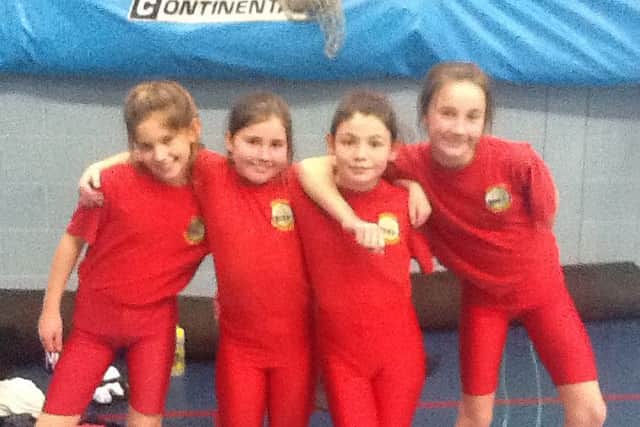 Area schools gymnastics winners from Asfordby Captains Close EMN-161102-170927002