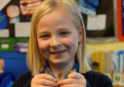 Olivia after her charity hair cut
PHOTO: Supplied