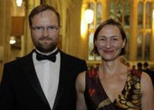 Wymeswold man Dan Norcott with wife, Alison EMN-160223-213013001