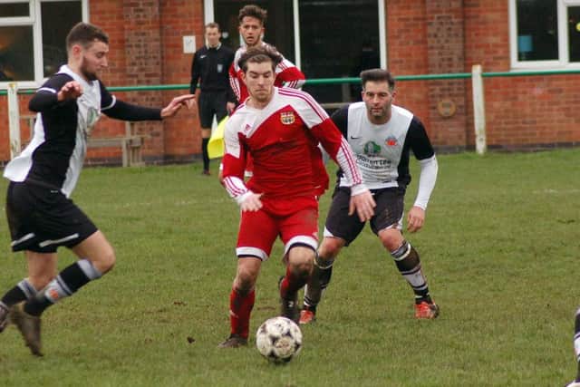 Hat-trick man Aidan Black is the second top scorer in the Senior League EMN-160223-112140002