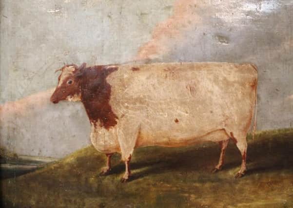 An oil painting belonging to the late Thomas Keen, of Bottesford, will go to auction. Photo: Golding Young & Mawer