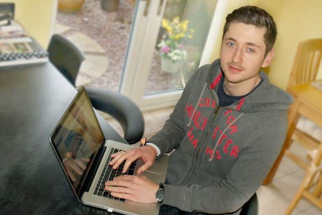 Bowel cancer sufferer Sam Mayfield (23), of Melton, says he's been overwhelmed by the response to his Facebook blog EMN-160103-155905001