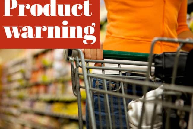 Product recall