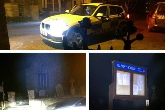 Officers have been involved in rural area patrols as part of a crackdown on church metal thefts. Photo: Melton Police 1vy4zEhEap_6XvmKpxTW 1vy4zEhEap_6XvmKpxTW