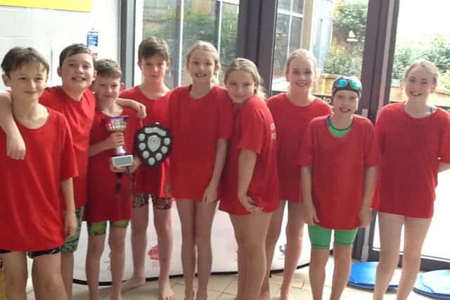 The Great Dalby Primary School swim team winners EMN-161103-165047002