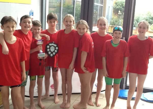The Great Dalby Primary School swim team winners EMN-161103-165047002
