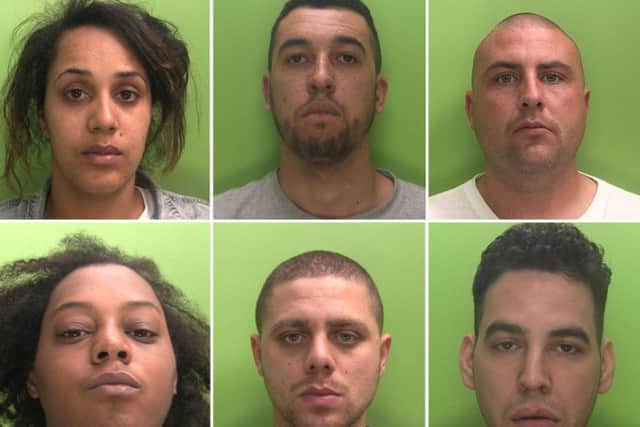 Pictured are, from left, top - Alisha Campbell, Damien Hyland and Daniel South; bottom - Keisha Makanjuola, Kenneth Wallace and Levi Wildridge.