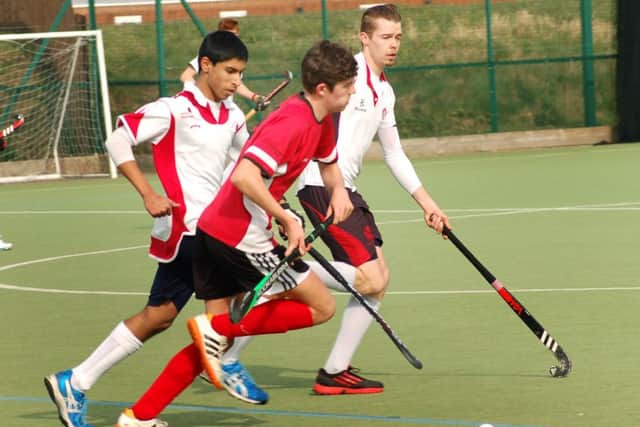 Action from Melton Seconds 5-1 home defeat to Sutton Coldfield EMN-160315-125431002