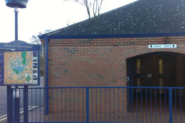 The public toilets in St Mary's Way, Melton EMN-160322-151708001