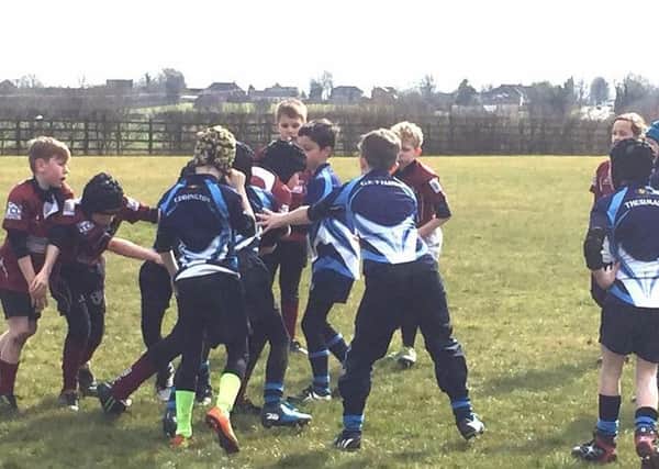 Action as Melton RFC Under 10s take on Leicester Forest EMN-160322-174015002