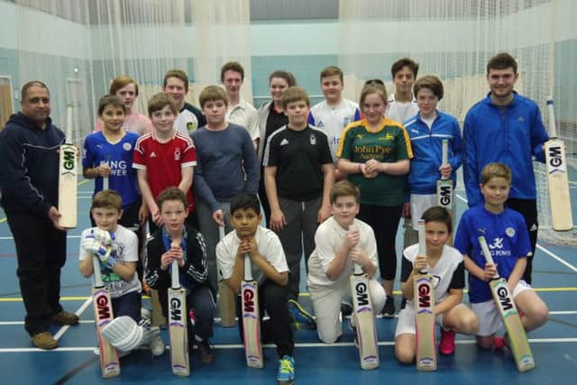 Egerton Park Cricket Club juniors prepare for the new season EMN-160323-140504002