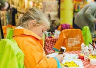 Lot's of fun for children this Easter holiday at the Guildhall Arts Centre in Grantham
PHOTO: Supplied