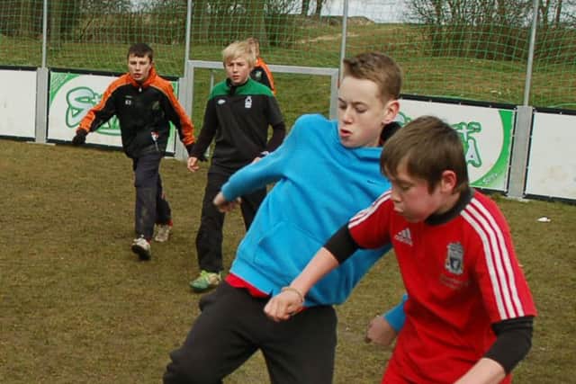 A four-a-side football tournament is just one of the fun activities to be held at the Melton Learning Hub's Country Park Easter Fete
PHOTO: Tim Williams