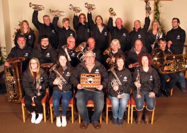 The Melton Mowbray Brass Band PHOTO: Supplied