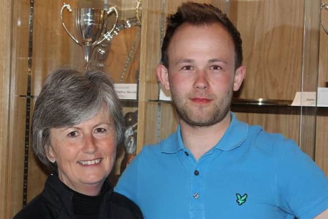 Anniversary Cup winners Gilly Grant and Nick Cunnington EMN-160504-171035002